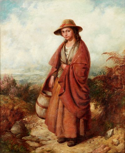 Eine walisische Milchmagd von John Corbould